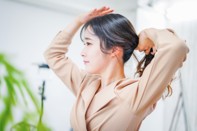 出社勤務の日｜忙しい朝も、自分を整えるための工夫