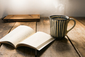 読書をする